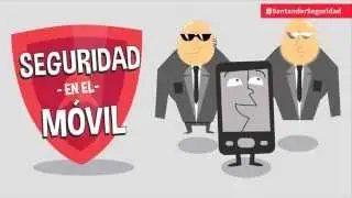 Consejos de seguridad en el m&oacute;vil - Consejos de Seguridad Online de Banco Santander (2015)
