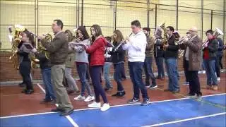 Ensayo general Banda Cabecera Rescate 2016    Parte 1