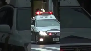 Tokyo Police responding #police #cops #tokyo #emergency #policecar  #japan #policeaction