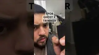 Overall review of tpob ghost x trimmers! #barber #tpob #barbershop #review #barberlife
