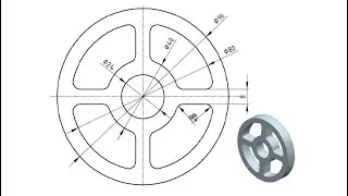 NX7) SİEMENS NX CAD CİRCULAR PATTERN KOMUTU