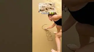 OMG😱 Your SAND CASTLE🏝️ if you&hellip;🤯💖 #shorts #short