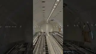 Atlas Air 777 Freighter Ramp Tour in Luxembourg
