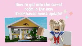 ~ 🌸  ~ How to get into the secret room in the new Brookhaven house update!  ~ 🌷  ~ Roblox ~ 💕  ~
