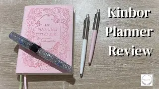 Kinbor Planner Unboxing & Review A5/A6 #fountainpen test / Kinbor  #plannerlayout #plannerlifestyle