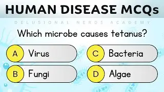 Top 30 Human Disease MCQs | Easy to Hard
