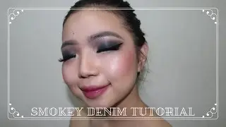 SMOKEY DENIM MAKEUP TUTORIAL // Dheaudrey