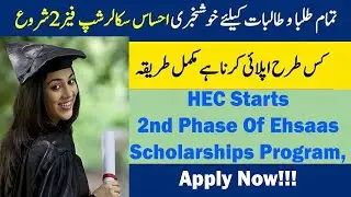 Ehsaas Scholarship Program 2020 | How To Apply