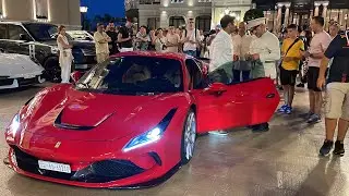 MONACO NIGHTLIFE, MR. NICE GUY GIVING A BIG TIP. CARSPOTTING