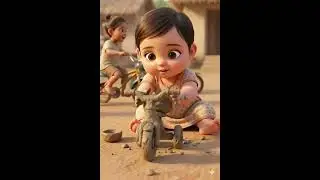 Girl and clay cycle #ai #shorts