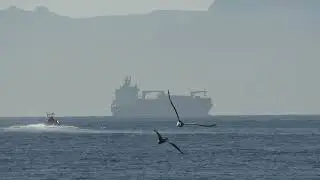 Gibraltar Fire and Rescue Inflatable Boat Moving in BGTW 08 Dec 2025