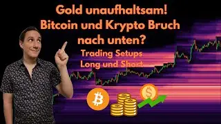 Gold neues All Time High! Achtung Krypto Korrektur steht bevor?! &Ouml;l und S&P500 zeigen St&auml;rke!
