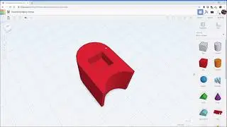 Grouping Shapes in Tinkercad
