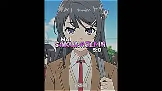 Mai Sakurajima vs Hori Kyouko | Bunny Girl Senpai vs Horimiya (IB: @HyoukaSz_)