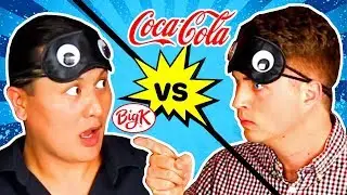 NAME BRAND vs GENERIC SODA-POP CHALLENGE - Ep. 17