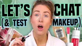 LET'S CHAT... GRWM & Life Update / TESTING NEW MAKEUP