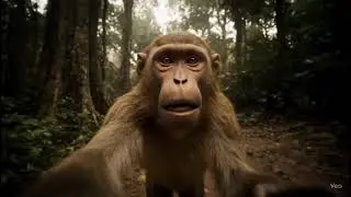 Ai Monkey vlog Jungle Zombie|  Monkey's Scary!