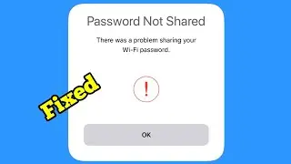 iOS 26 WiFi Password Sharing Not Working on iPhone? Here's the fix