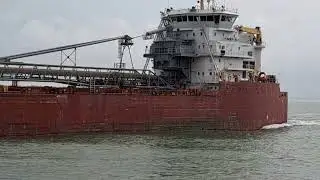 ship self unloader , Thunder Bay