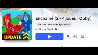 Roblox enchainé (2 a 4 joueurs obby)