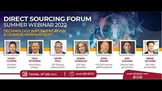 Direct Sourcing Forum Summer Webinar