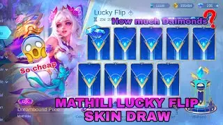MATHILDA EPIC SKIN DRAW🦋🪞ONLY 215💎 CHEAP TRICK😱🔥#mathildagameplay#mathilda#mobalegends5v5india#mlbb