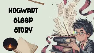 Tonight You Step Into the Book and Save Them All | Hogwart Lore Sleep Story