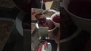 Cooking duck blood salads