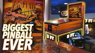 The Biggest Pinball Machine Ever - Complete In Box