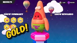 Fall Guys Golden Win: Surprised Patrick