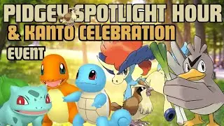✨️ Kanto Celebration Event & Pidgey Spotlight Hour ✨️ Shiny Hunt! & Claiming Our Keldeo