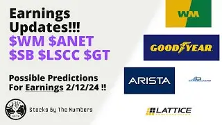 Earnings preview for Arista ($ANET) WM ($WM) Safe Bulkers ($SB) Lattice ($LSCC) and Goodyear ($GT) 🧐
