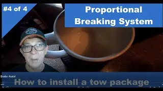 DIY installation of a Brake Assist system for a tow car