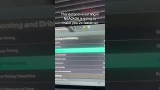 ЛУЧШИЕ НАСТРОЙКИ ЗАЩИТЫ В NBA 2K26!! СДЕЛАЙТЕ ЭТО ПРЯМО СЕЙЧАС, ЧТОБЫ СТАТЬ БОГОМ ЗАЖИМА В NBA 2K...