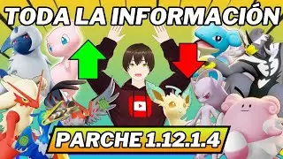 &iexcl;MEWTWO Y NERFEADO AL FIN! Notas del parche 1.12.1.4 📒📃| Pok&eacute;mon Unite