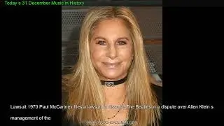 Today s 31 December Music in History
