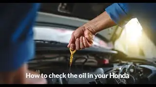 How to Check the Oil in your Honda   Butler Honda serving Macon | Eatonton | Madison