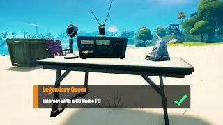 Interact With A CB Radio |  Fortnite Week 5 Challenges