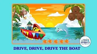 DRIVE, DRIVE, DRIVE THE BOAT.   #rowrowrowyourboat #tinysparklestwist #jackbean #boat #adventure