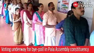 Voting underway for bye-poll in Pala Assembly constituency