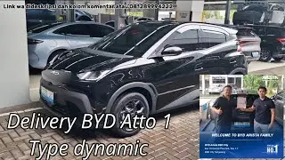 Delivery BYD atto 1 Cust Teman sendiri..haha info byd : 081289994222