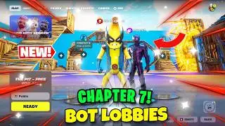 Как попасть в лобби с ботами в Fortnite, глава 7! (Учебное пособие по лобби с ботами)