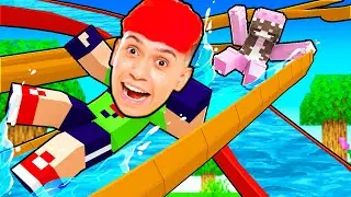 JÁ QUE TÁ CALOR EU ENTREI NO PARQUE AQUÁTICO DO STUMBLE GUYS!! VIREI PRO?