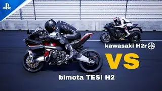 RIDE 5 bimota TESI H2  vs KAWASAKI NINJA H2R 2020 PS5 GAMEPLAY [4K ULTRA 60FPS]