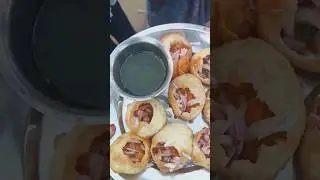 ఓహో పానిపూరి అలా తినాలా!🤔#viral #food #panipuri #shorts #movie #popcorn #pongal #kanuma #onion