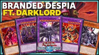BRANDED DESPIA DARKLORD IS INSANE! FULL BOARD WIPE WITH THE FIRST DARK LORD! [Duel Links Replay]