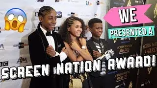 WE PRESENTED A SCREEN NATION AWARD ! ft Callum Daniel and King Che | Inspiring Vanessa