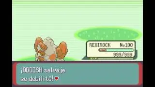 POKEMON EMERALD | REGIROCK | CHUPAVIDAS | LEECH LIFE