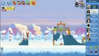 Angry Birds Friends Winter Weekly Tournament 4 - Level 1 - Day 1 - December 24th , 2012, Week 32