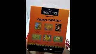 Opening Lion King pins  part 1